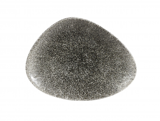 Churchill Studio Prints Raku Quartz Black Platte dreieckig 20 x 15 cm 