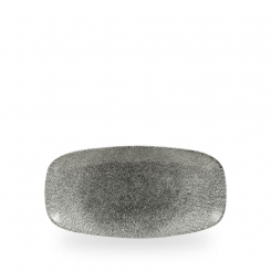 Churchill Studio Prints Raku Quartz Black Platte 26,9 x 12,7 cm 