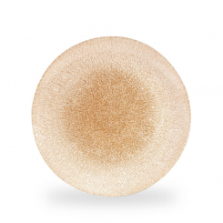 Churchill Studio Prints Raku Garnet Orange Teller flach coupe 28,8 cm 