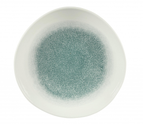 Churchill Studio Prints Raku Jade Green Teller flach organic 26,4 cm 