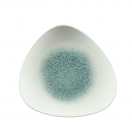 Churchill Studio Prints Raku Jade Green Teller dreieckig 22,9 cm 