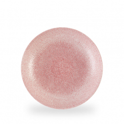 Churchill Studio Prints Raku Rose Quartz Pink Teller flach coupe 26 cm 