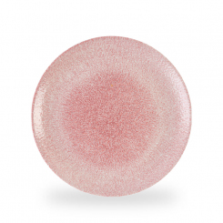 Churchill Studio Prints Raku Rose Quartz Pink Teller flach coupe 28,8 cm 