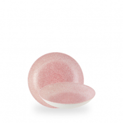 Churchill Studio Prints Raku Rose Quartz Pink Teller tief 18,2 cm 