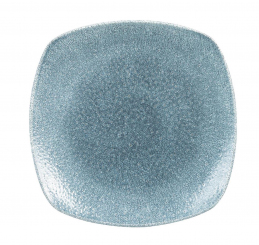 Churchill Studio Prints Raku Topaz Blue Teller quadratisch 25,2 cm 