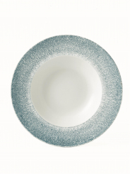 Churchill Studio Prints Raku Topaz Blue Pastateller 24 cm ab 12 Stück