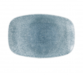 Churchill Studio Prints Raku Topaz Blue Platte 34,4 x 23,4 cm 