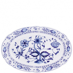 Platte oval 32 cm Zwiebelmuster KAHLA 