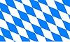 Riesen Bayernfahne 3 x 5 m weiss/blau 