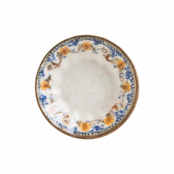 Rita Teller tief 11cm Retro Floral von Bonna 