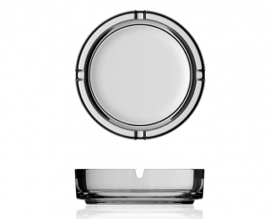 Aschenbecher ROM 14,5 cm RASTAL, unbedruckt oder mit Druck 