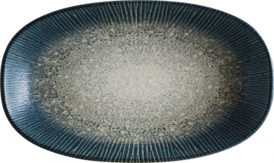 Gourmet Platte oval 24 x 14 cm Arctic von Bonna 