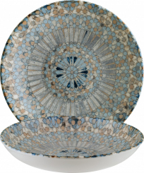 Bloom Teller tief 23 cm Luca Mosaic Bonna 