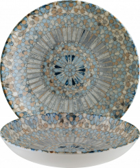 Bloom Teller tief 25 cm Luca Mosaic Bonna 