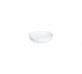 Platte rund 9 x 9 cm Show Plate Bianco Melamine Tognana 