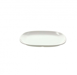 Servierbrett oval 32 x 22 cm Show Plate Bianco Melamine Tognana 