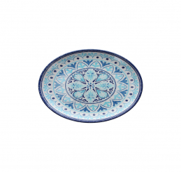 Platte oval 48 x 34 cm Show Plate Cefalu Melamine Tognana 