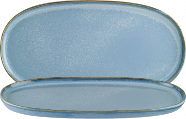 Hygge Platte oval 34 x 23 cm Sky Bonna 