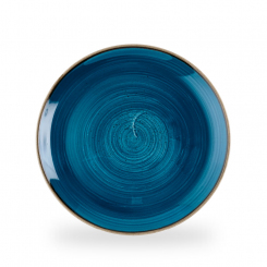 Churchill Stonecast Java Blue Coupe Teller 28,8 cm 