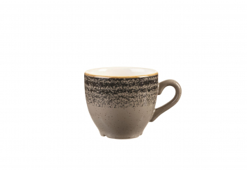 Churchill Studio Prints Homespun Charcoal Black Espressotasse 10 cl 