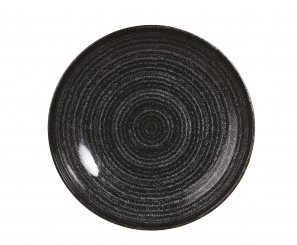 Churchill Studio Prints Homespun Charcoal Black Teller tief coupe 24,8 cm 