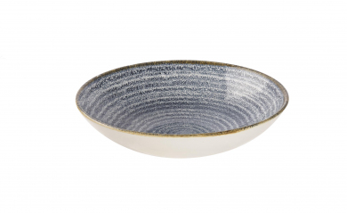 Churchill Studio Prints Homespun Slate Blue Teller tief coupe 18,2 cm 