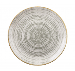 Churchill Studio Prints Homespun Stone Grey Teller flach coupe 28,8 cm 