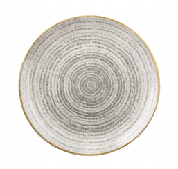 Churchill Studio Prints Homespun Stone Grey Teller tief coupe 24,8 cm 