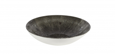 Churchill Studio Prints Stone Quartz Black Teller tief coupe 18,2 cm 