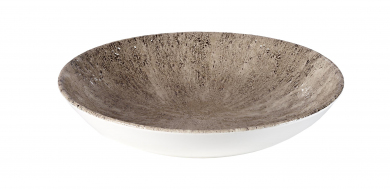 Churchill Studio Prints Stone Zircon Brown Teller tief coupe 24,8 cm 