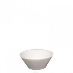 Salatschale 16 cm Napoli Uni weiß Saturnia 