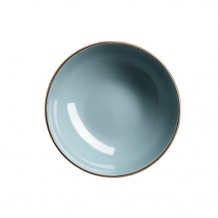 Schüssel 18,6 cm blau Metallic Rim Mäser 