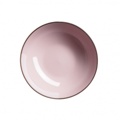 Schüssel 18,6 cm rosa Metallic Rim Mäser 