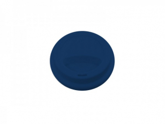 Silikondeckel für Coffee to Go Becher, blau Q Squared 