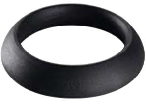 Standfuß / Ring schwarz 3er-Set für Dekanter von Zieher 