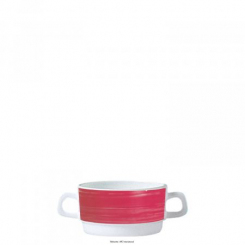 Suppentasse Brush cherry Arcoroc 