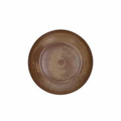 Teller tief 25 cm Terracotta Brown Tognana 