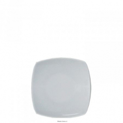 Teller flach 17 cm Tokio Uni weiß Saturnia 