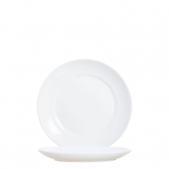 Teller flach 18 cm Apy White von Luminarc 