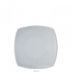 Teller flach 21 cm Tokio Uni weiß Saturnia 