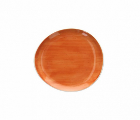 Teller flach 21 cm arancio Geschirrserie B-RUSH Tognana 