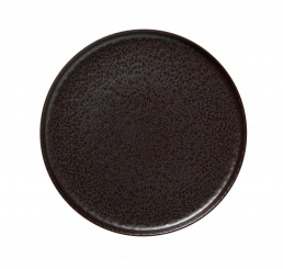 Teller flach 33cm Rockzzero One Metallic Brown 