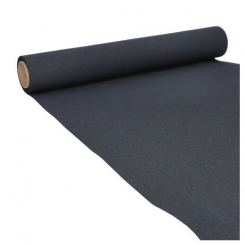 Tischläufer Tissue ROYAL Collection 5 m x 40 cm schwarz 6-Rollen Papstar 