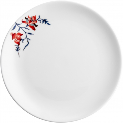 Teller flach coupe 16,5cm Red Garden Purio von Zwiesel Fortessa 