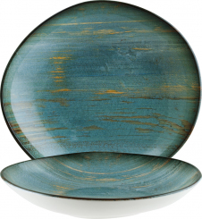 Vago Teller tief 26 cm Envisio Madera Mint Bonna 