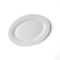Platte oval 25 x 18 cm Vital Level Holst Porzellan 