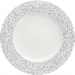 Teller flach Fahne 27cm Grau Amanda von Zwiesel Fortessa 
