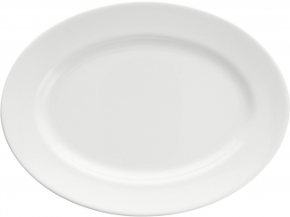 Platte oval Fahne 29cm Snow von Zwiesel Fortessa 