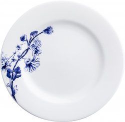 Teller flach Fahne 16cm Blue Botanicals Gracia von Zwiesel Fortessa 