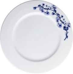 Teller flach Fahne 27cm Blue Botanicals Gracia von Zwiesel Fortessa 